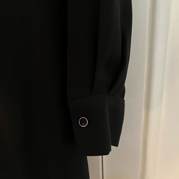 Zara Black Oversized Blouse - Picture 4 of 4